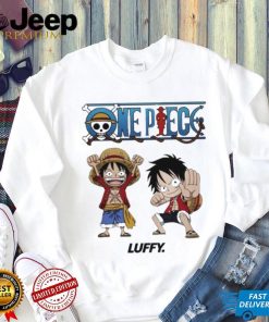 Chibi Luffy One Piece Anime Straw Hat Boy Shirt