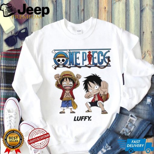 Chibi Luffy One Piece Anime Straw Hat Boy Shirt