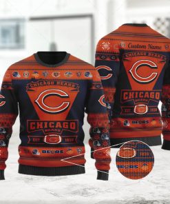 Auburn Tigers Custom Name   Number Personalized Ugly Christmas Sweater  Ugly Sweater  Christmas Sweaters  Hoodie  Sweatshirt  Sweater