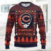 Chicago Bears Santa Claus In The Moon Ugly Christmas Sweater  Ugly Sweater  Christmas Sweaters  Hoodie  Sweatshirt  Sweater