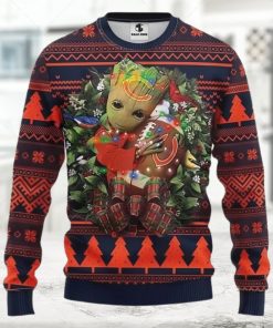 Chicago Bears Logo Checkered Flannel Design Ugly Christmas Sweater  Ugly Sweater  Christmas Sweaters  Hoodie  Sweatshirt  Sweater