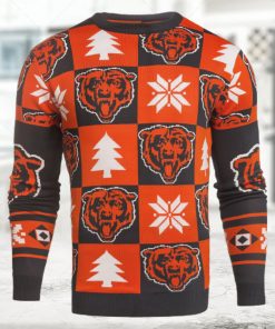 Chicago Bears Symbol Wearing Santa Claus Hat Ho Ho Ho Custom Personalized Ugly Christmas Sweater  Christmas Sweaters  Hoodie  Sweatshirt  Sweater