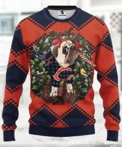 Chicago Bears Football Team Logo Custom Name Personalized Ugly Christmas Sweater  Ugly Sweater  Christmas Sweaters  Hoodie  Sweatshirt  Sweater