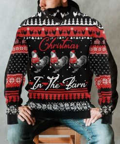 Chicken Farm Ugly Christmas Sweater