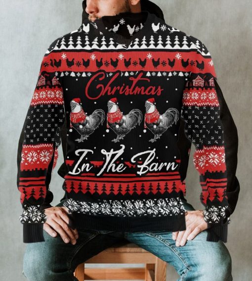 Chicken Farm Ugly Christmas Sweater