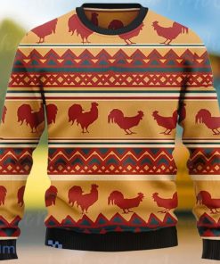 Chicken Ugly Christmas Sweater