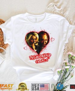 Childs Play Chucky And Tiffany Relationship Goals T Shirt