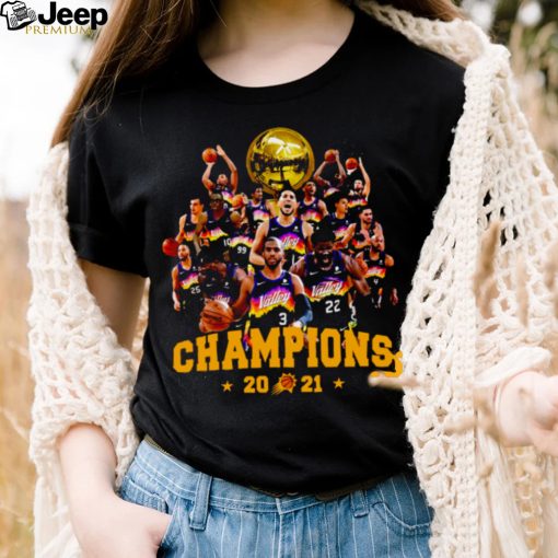 Chris Paul And Devin Booker Champions 2021 Basketbll shirt