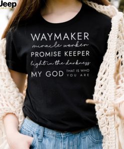 Christian Waymaker Religious Bible Verse Gifts T Shirt