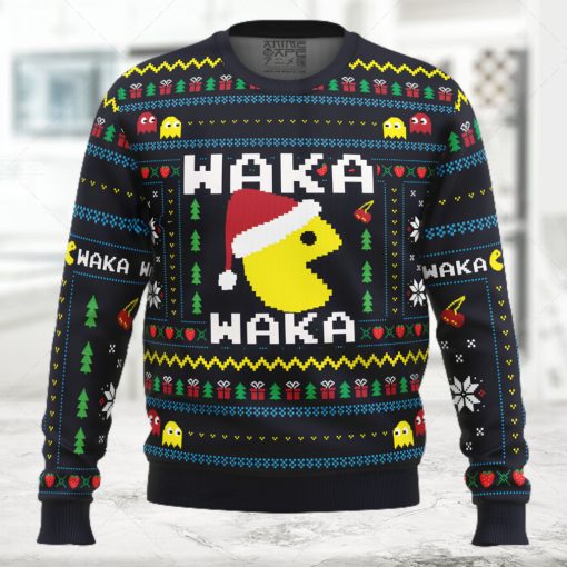 Christmas Arcade Pac Man Ugly Christmas Sweater
