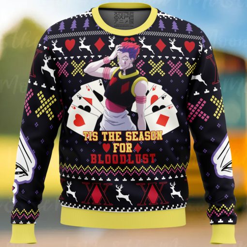 Christmas Hisoka Hunter X Hunter Ugly Christmas Sweater