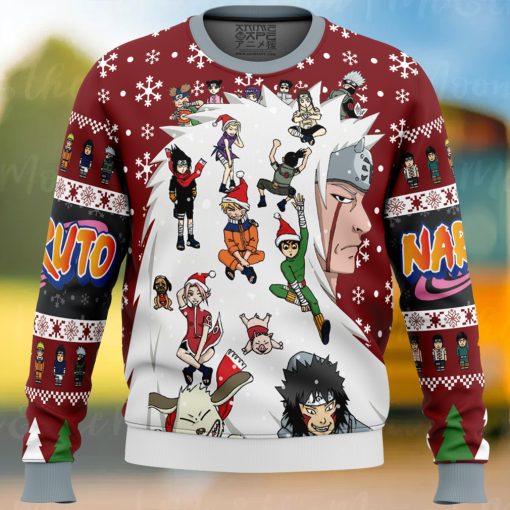 Christmas Naruto Characters Naruto Ugly Christmas Sweater