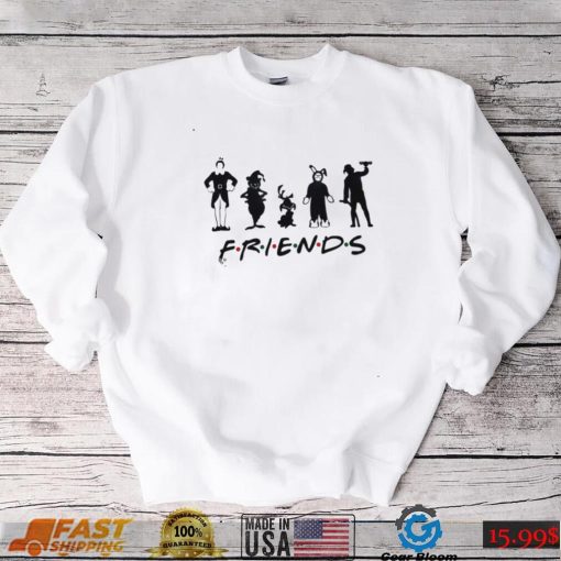 Classic Friends Christmas Characters The One Where They Celebrate Christmas Shirt0