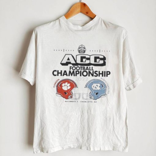 Clemson Tigers Vs North Carolina Tar Heels 2022 ACC Football Championship Shirt