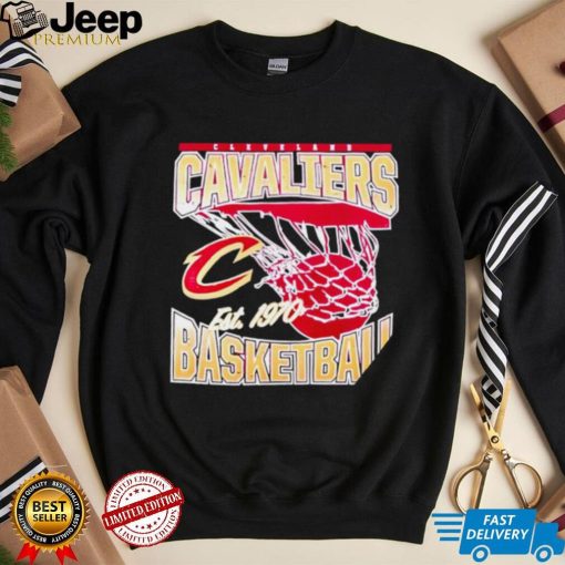 Cleveland Cavaliers Basketball 1970 retro logo shirt