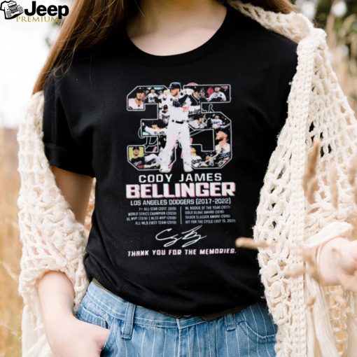 Cody James Bellinger Los Angeles Dodgers 2017 – 2022 Thank You For The Memories T Shirt