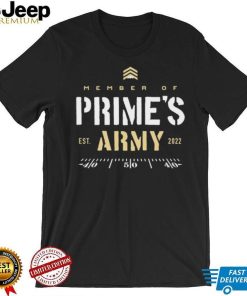 Colorado Buffaloes Member Of Prime’s Army Shirt