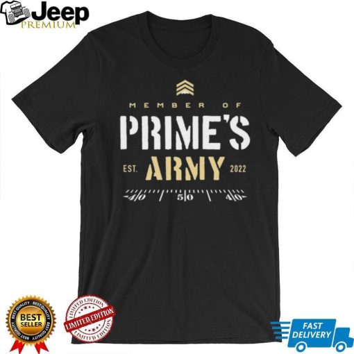 Colorado Buffaloes Member Of Prime’s Army Shirt