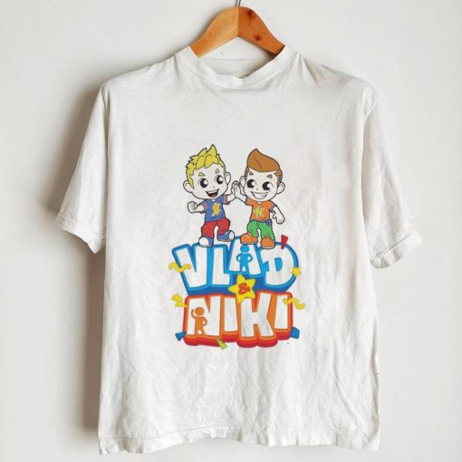 Colorful design vlad and nikI shirt