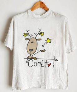 Comet Reindeer Christmas Holiday Shirt