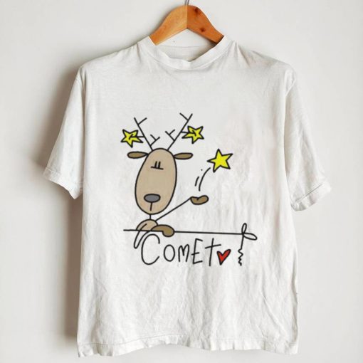 Comet Reindeer Christmas Holiday Shirt