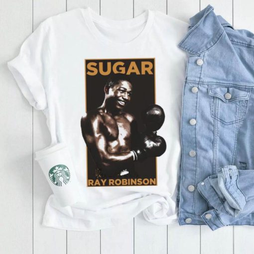 Cool Gloves Sugar Ray Robinson Boxing Design Shirt