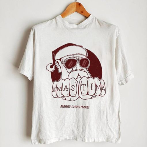 Cool Santa Design Merry Christmas Shirt