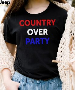 Country over party shirt