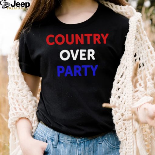 Country over party shirt