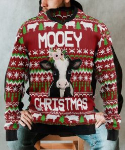 Cow Mooey Christmas Ugly Christmas Sweater