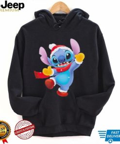 Cute Santa Stitch Christmas Shirt