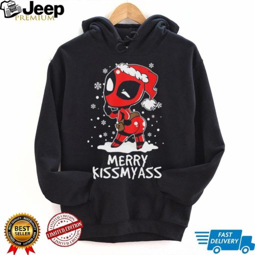 Deadpool Merry Kiss My Ass Christmas Shirt