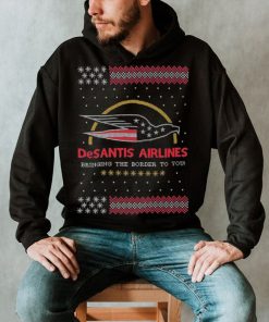 Desantis Airlines Christmas Ugly Shirt