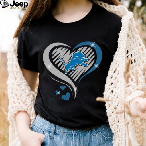 Detroit Lions Football Heart Diamond 2022 Shirt