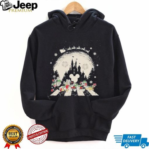 Disney Mickey And Friends Squad Abbey Road Christmas Shirt