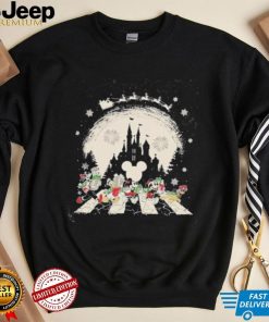 Disney Mickey And Friends Squad Abbey Road Christmas Shirt