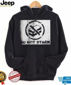 Do not stack Monochrome photo shirt