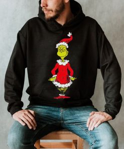 Dr Seuss Grinch Santa art shirt