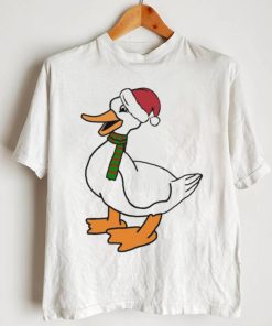 Duck Christmas Funny Santa Duck Shirt