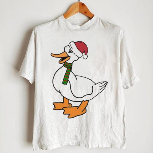 Duck Christmas Funny Santa Duck Shirt