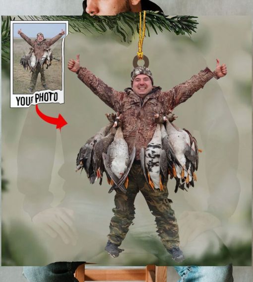 Duck Hunting Custom Photo Ornament