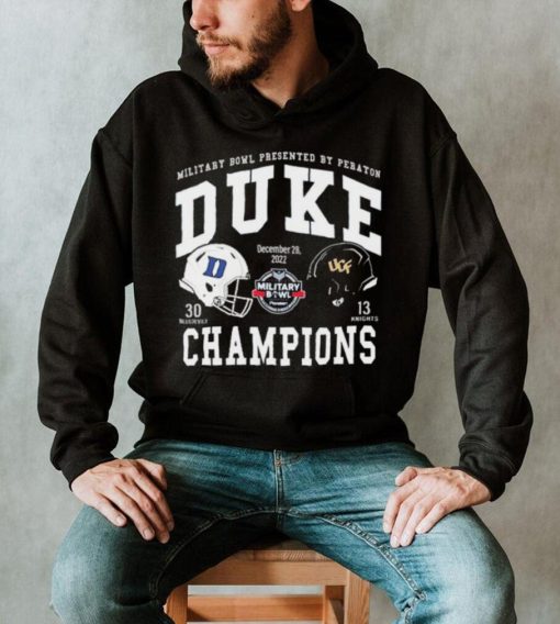 Duke Blue Devils Military Bowl 2022 Champions Shirt