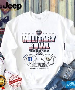 Duke Blue Devils vs UCF Knights Military Bowl 2022 Matchup shirt