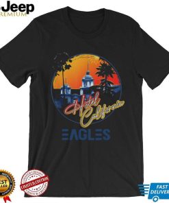 EAGLES Hotels Art California Band Music Legend Vintage T shirt