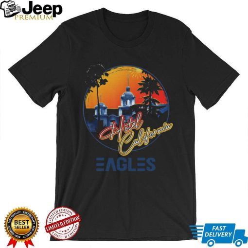 EAGLES Hotels Art California Band Music Legend Vintage T shirt