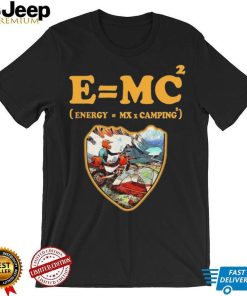 EMC2 Motorcycle and camping on the mountain shirt