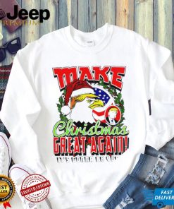 Eagle Trump make Christmas great again shirt