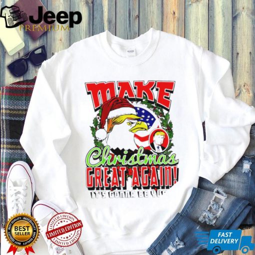 Eagle Trump make Christmas great again shirt