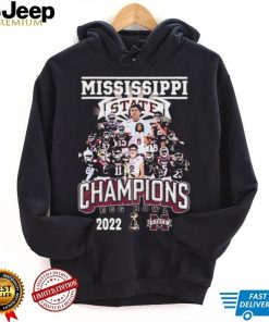 Egg Bowl Champions 2022 Mississippi State Bulldogs Team Shirt