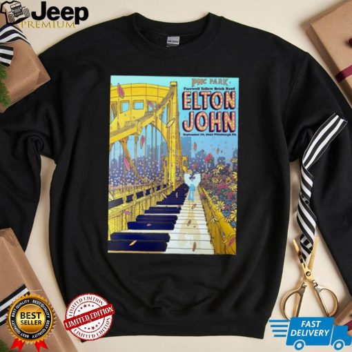 Elton john pnc park farewell yellow brick road Pittsburgh pa 9 16 22 posters T shirt